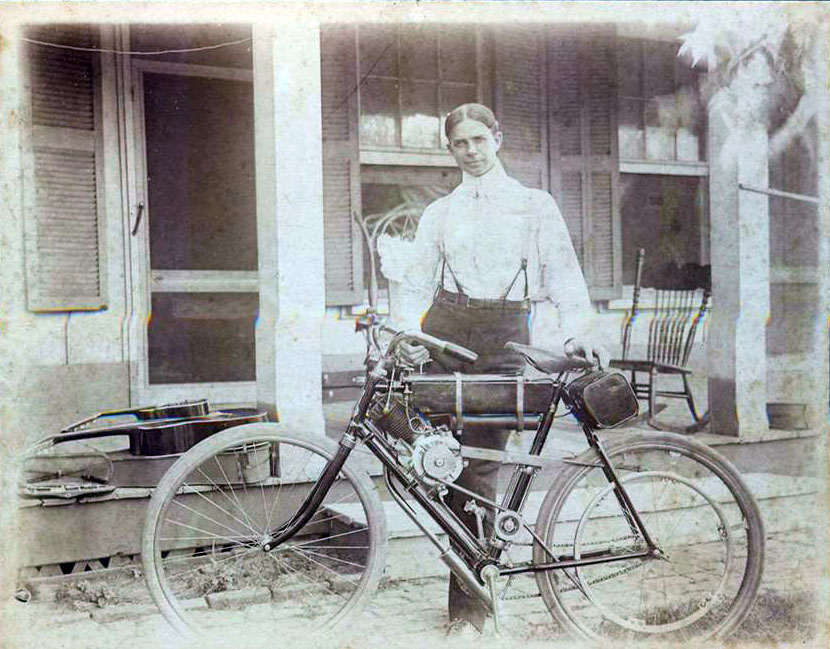 1902 motorised bicycle