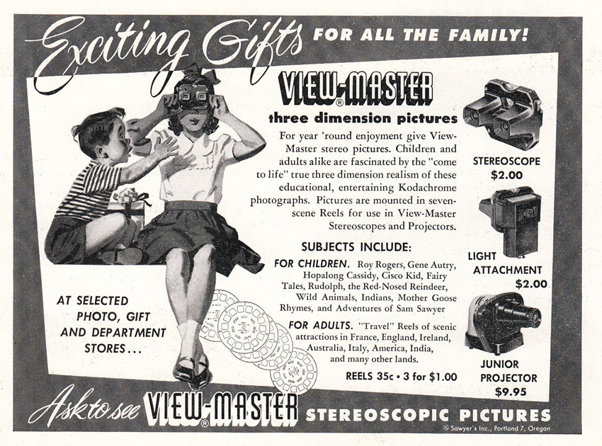 1950s view master