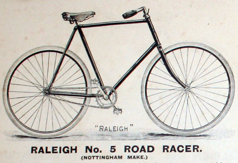 1896 raleigh no 5 road racer