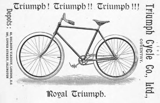 1892 royal triumph ADVERT