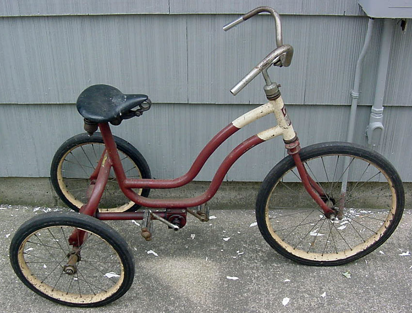 1940s Gearcycle Chainless Tricycle 06