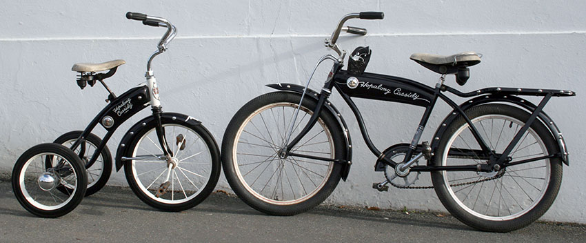 Hopalong Cassidy Bicycle Tricycle 1