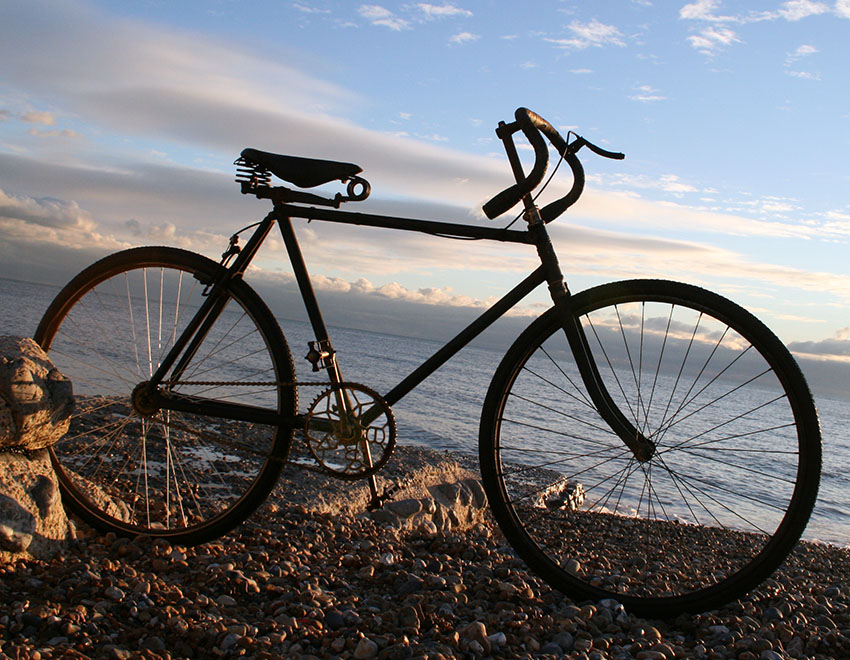 1910 BSA Racer built from 'A' Pattern Fittings – The Online Bicycle Museum