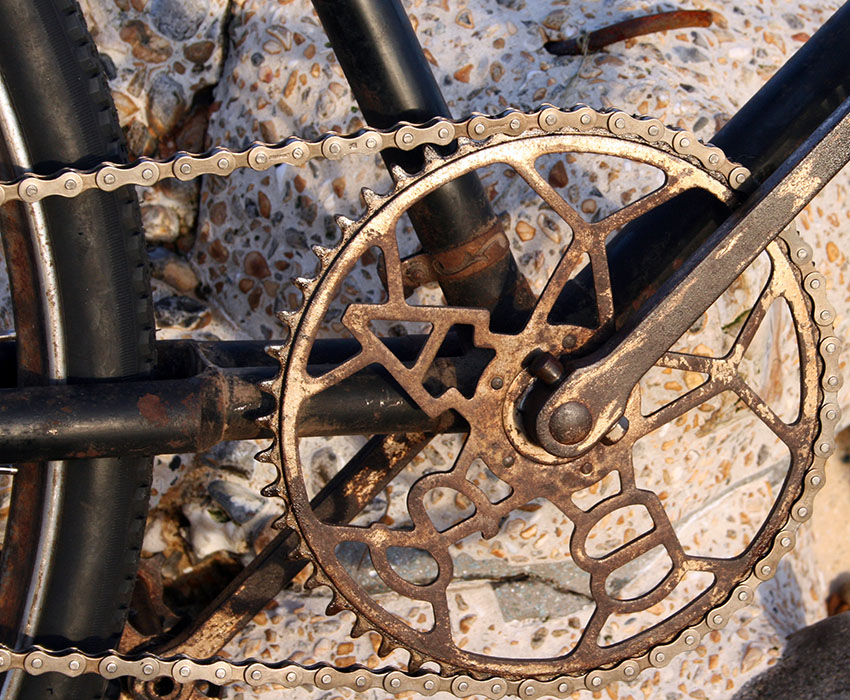 1910 BSA Racer built from 'A' Pattern Fittings – The Online Bicycle Museum