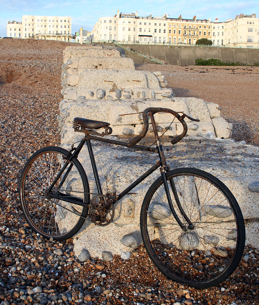 1910 BSA Racer built from 'A' Pattern Fittings – The Online Bicycle Museum