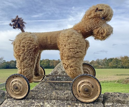1930 Poodle Pull-along Riding toy 20