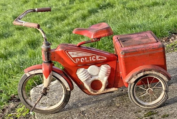 1963 Evans Police Jet Patrol Tricycle 42