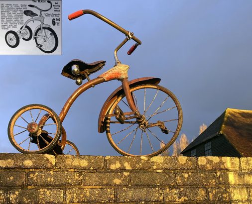 1939 Mercury Velocipede Tricycle World’s Fair Model 5 copy