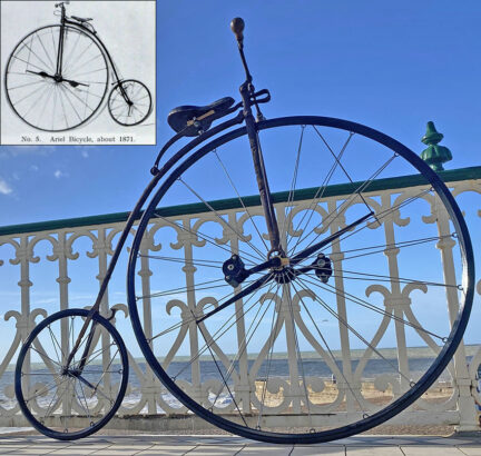 1873 Ariel – the first penny farthing 1