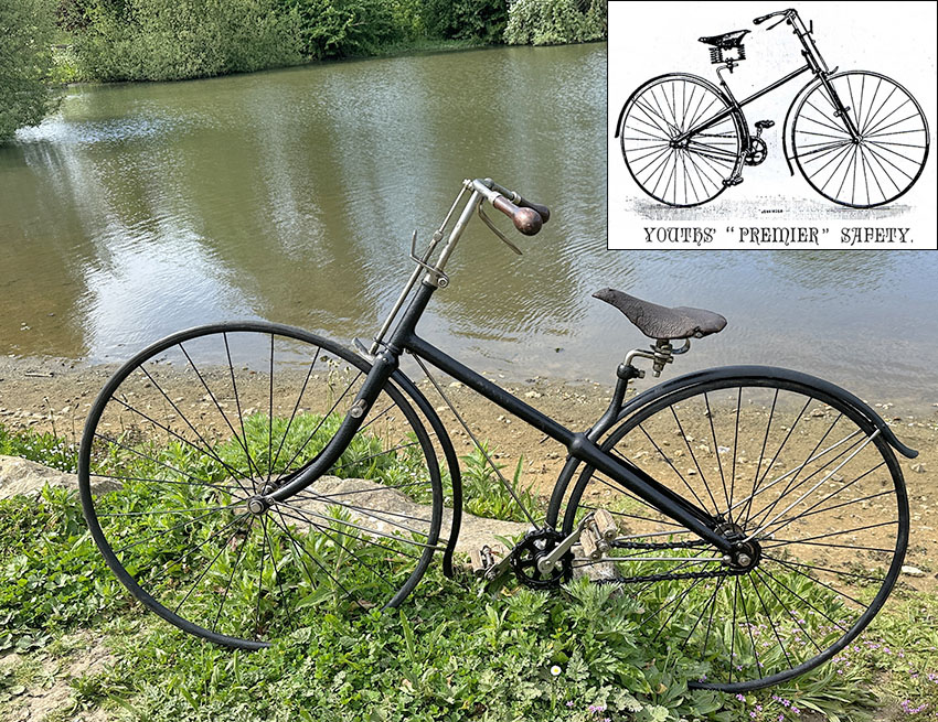 1890 Youths' Premier Cross-frame Safety (Hillman, Herbert & Cooper