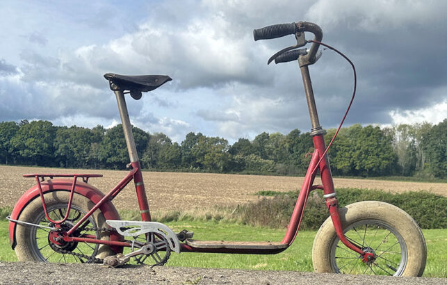 1950s JBB Baby Rat Bicycle Scooter 5