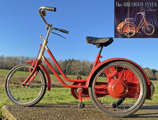 1950 Gresham Flyer tricycle 5
