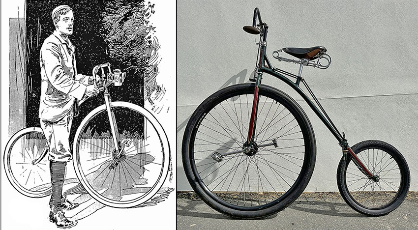 1893 Geared Front Driver (Replica) – The Online Bicycle Museum