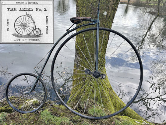1876 Haynes & Jefferis Ariel No 2 (Starley & Hillman patent) 1