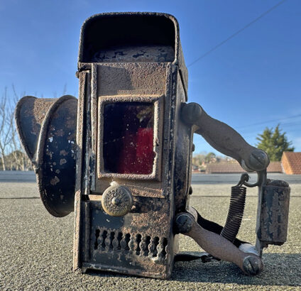 1890s Powell & Hanmer ‘Paragon’ Safety Bicycle Lamp 25