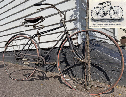 1891 Columbia Light Roadster Safety (Springfork) 5 copy