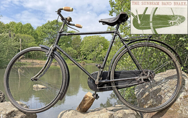 1901 Sunbeam with backpedal band brake 2