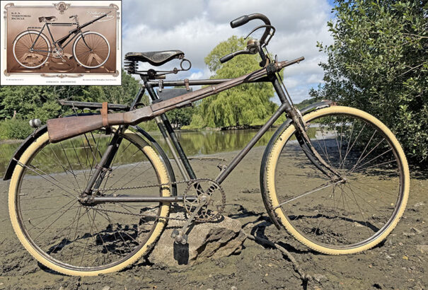 1917 BSA Territorial World War One military bicycle 1