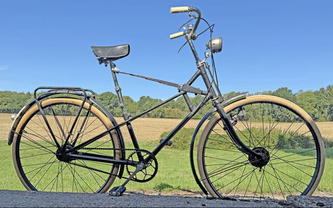 1950 Simplex Zweeffiets Spring frame 5